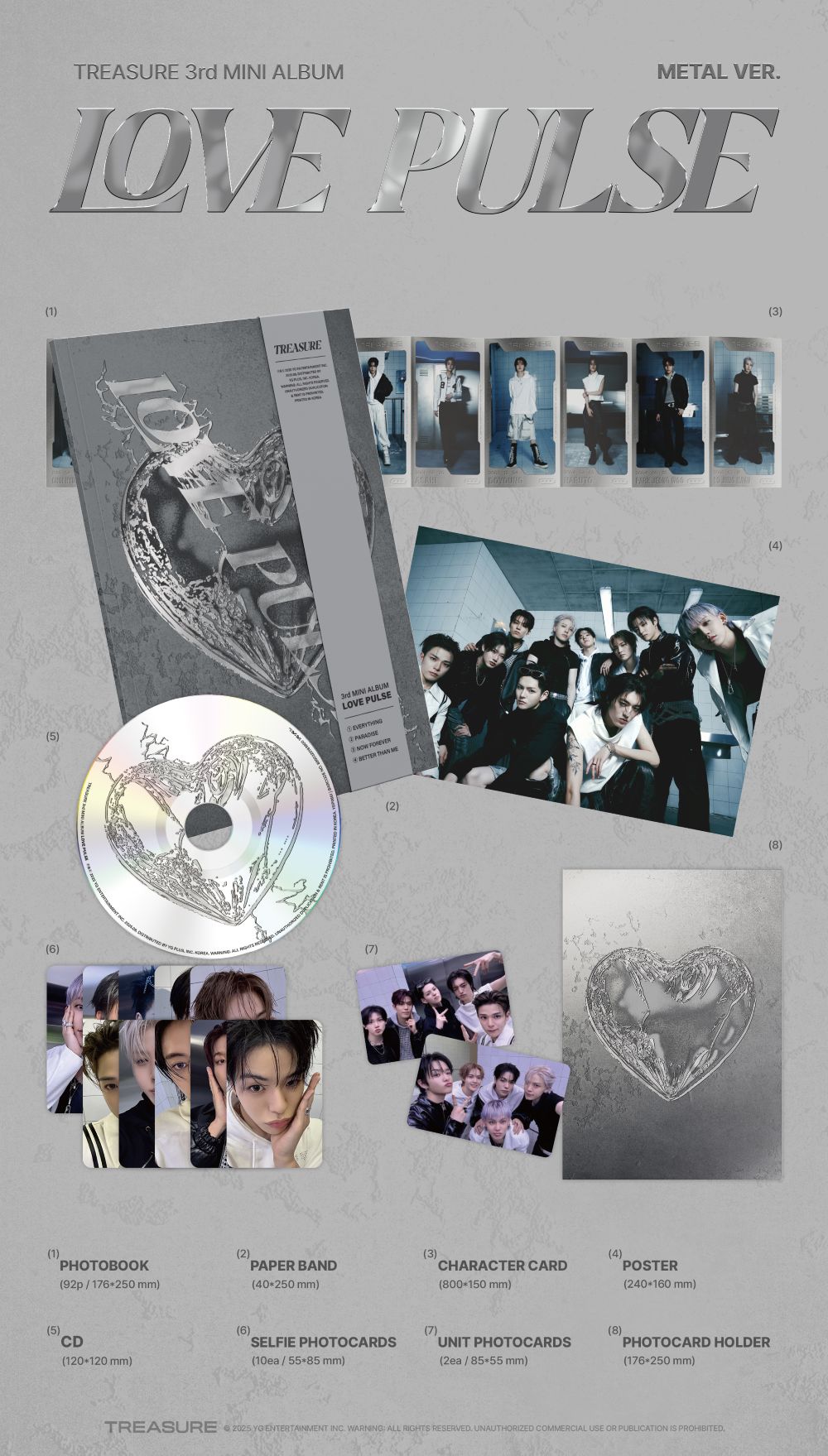 TREASURE - LOVE PULSE – Kpop Planet