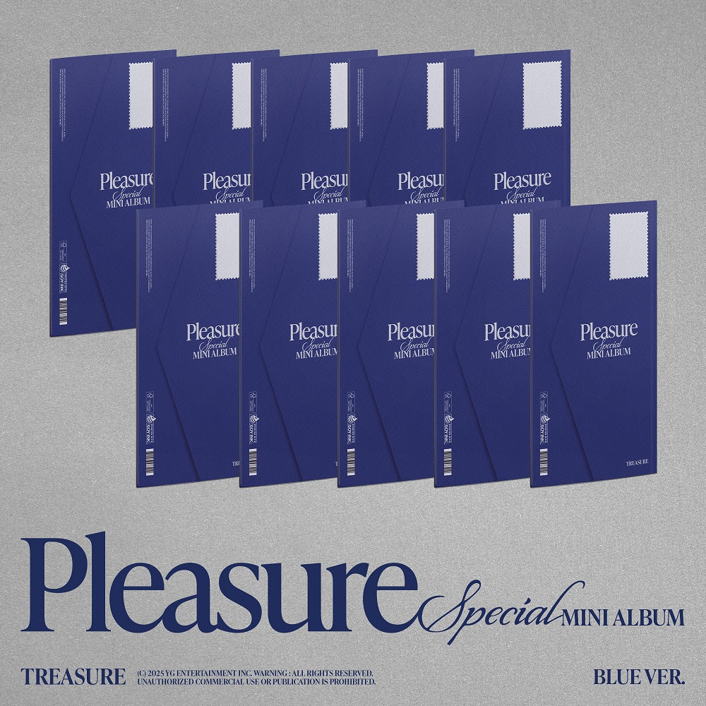 TREASURE - PLEASURE (BLUE ver.)