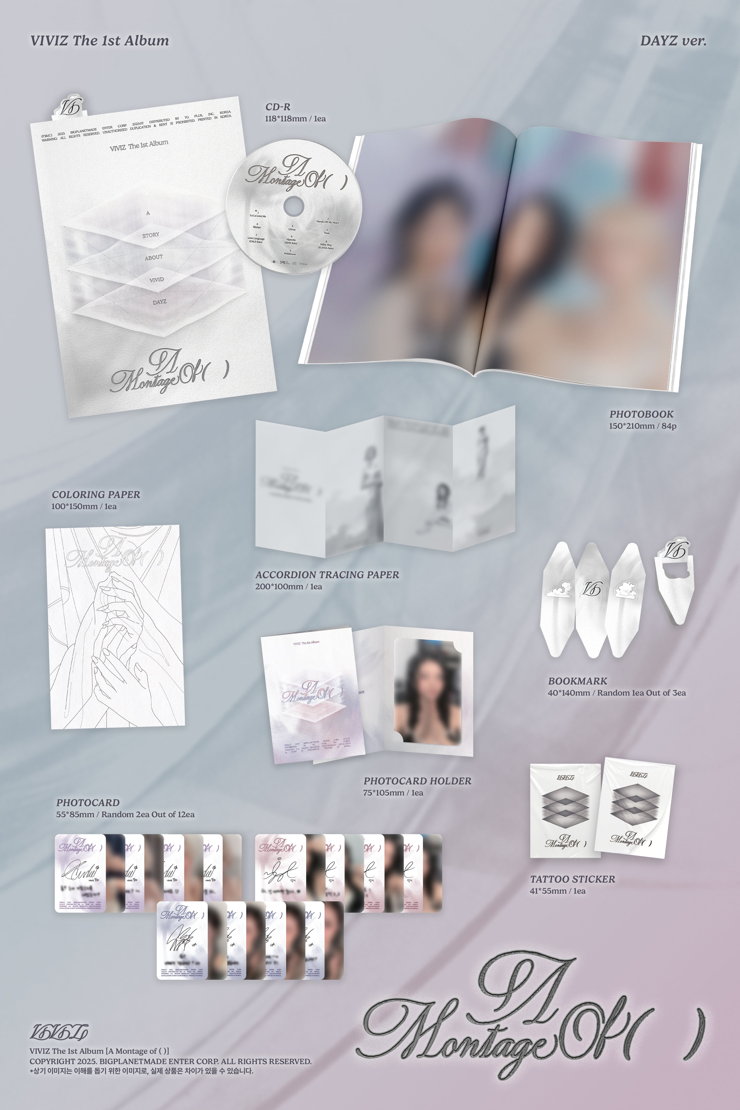 VIVIZ - A Montage of ( ) (Photobook ver.) – Kpop Planet
