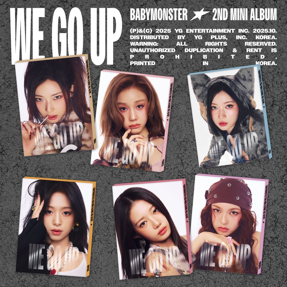 BABYMONSTER -  WE GO UP  (PATTERN ver.)