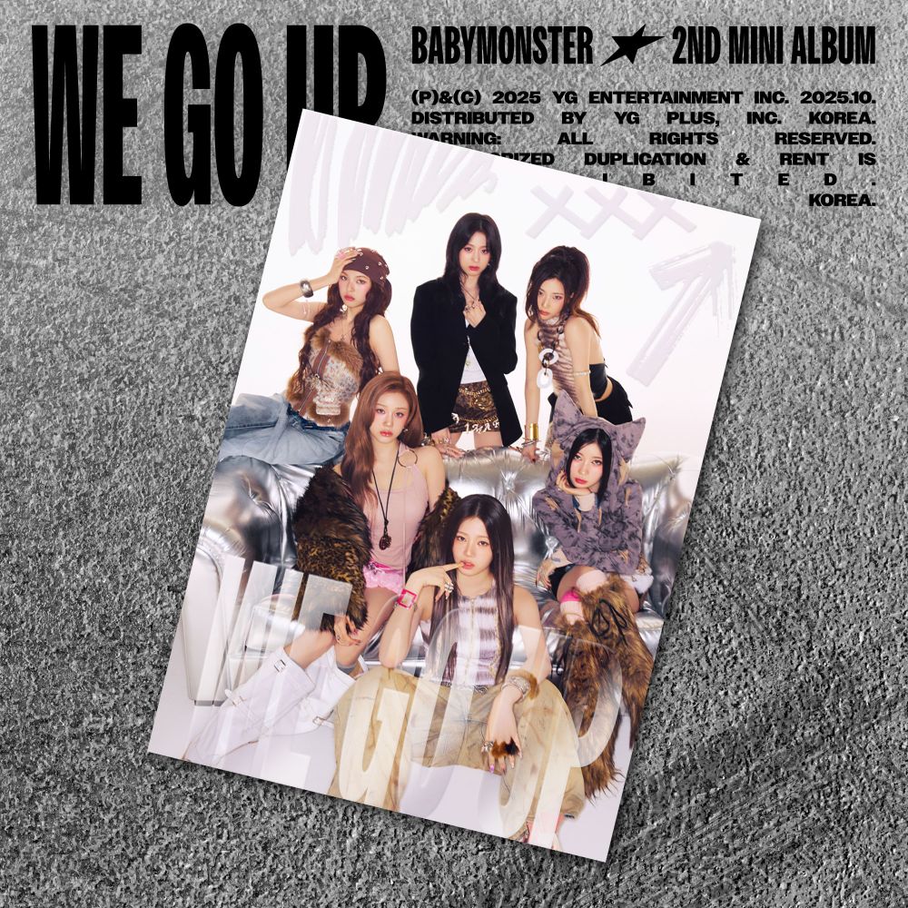 BABYMONSTER -  WE GO UP  (POTSCARD ver.)