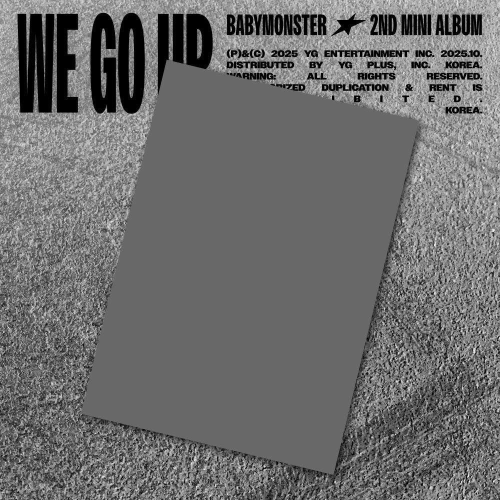 BABYMONSTER -  WE GO UP  (POTSCARD ver.)