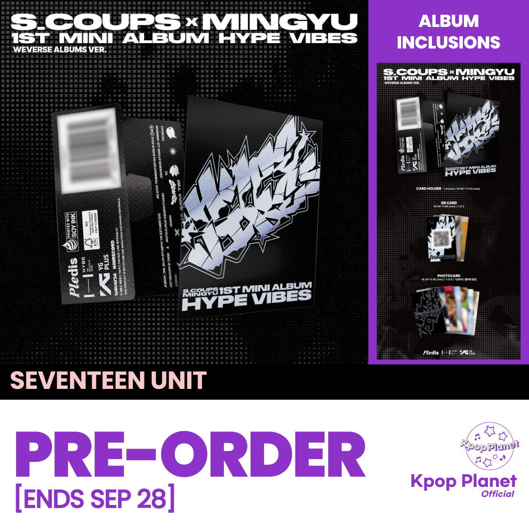 SEVENTEEN S.COUPS X MINGYU - HYPE VIBES (Weverse Albums ver.)