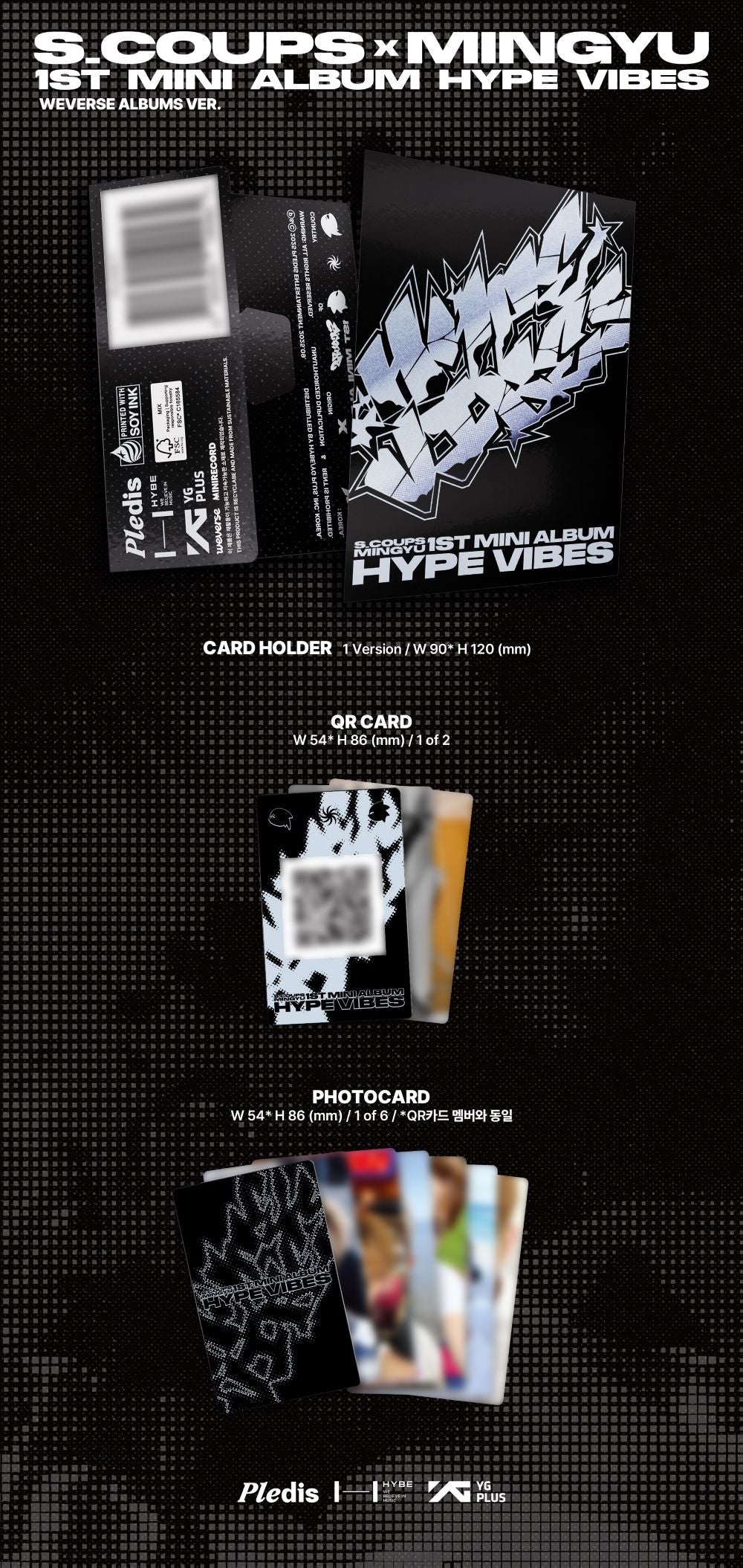 SEVENTEEN S.COUPS X MINGYU - HYPE VIBES (Weverse Albums ver.)