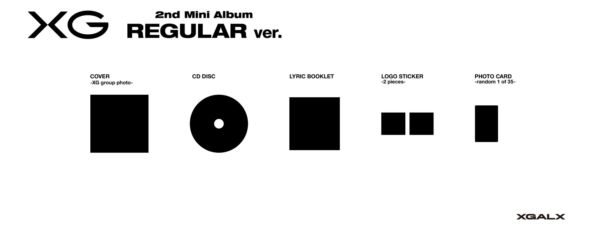 XG - 2nd Mini Album (Regular ver.)