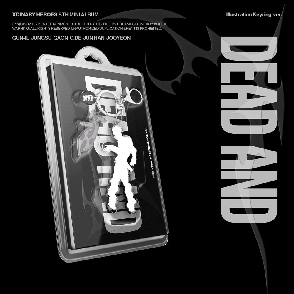 Xdinary Heroes - DEAD AND (Illustration Keyring ver.) – Kpop