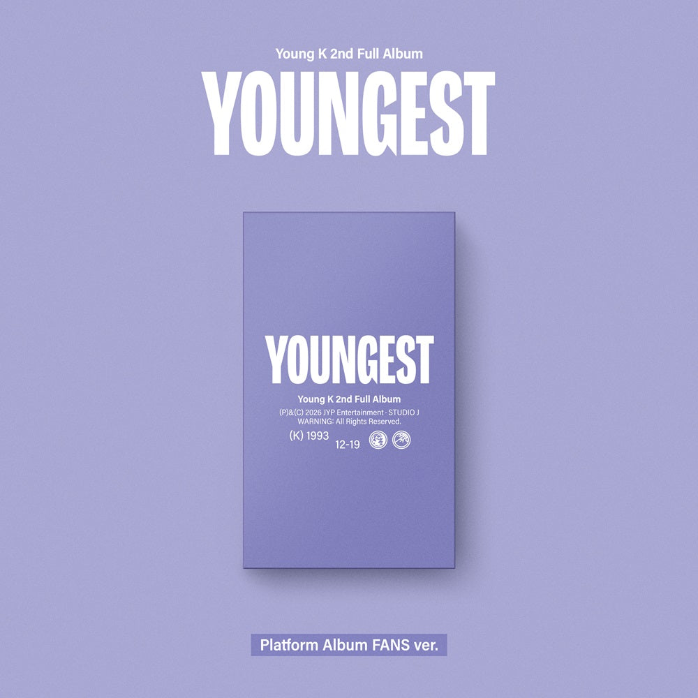 DAY6 Young K - YOUNGEST (Platform Album FANS ver.) – Kpop Planet