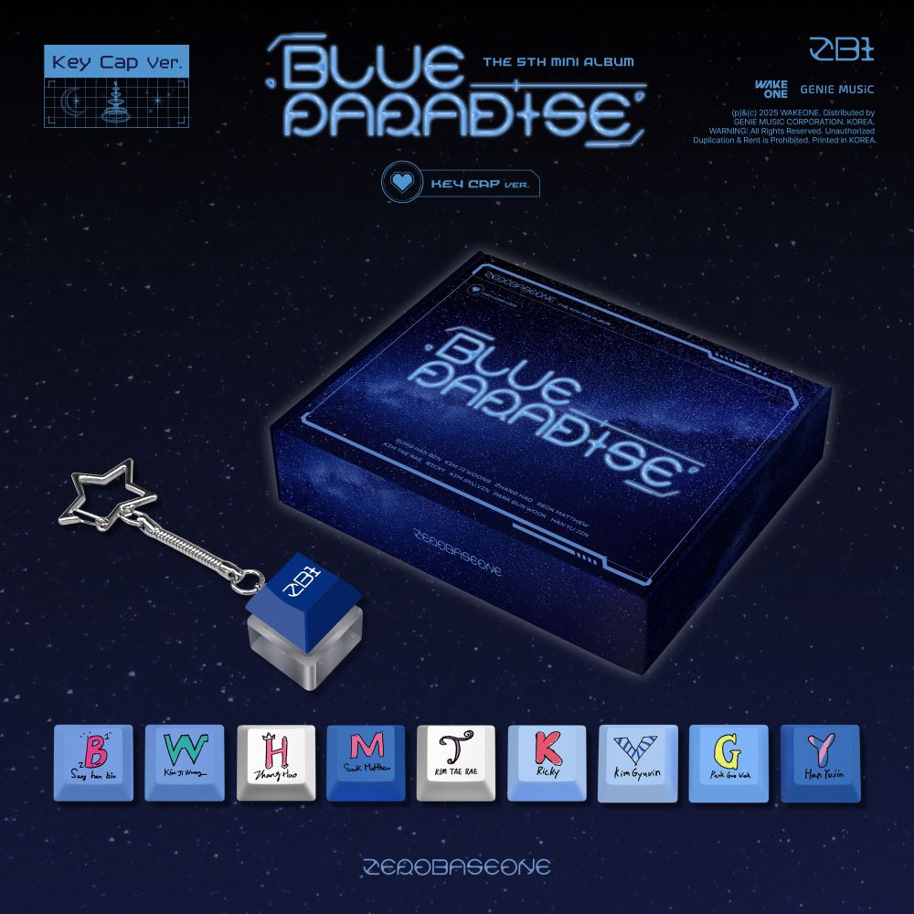ZEROBASEONE - BLUE PARADISE (Key Cap ver.) – Kpop Planet Global