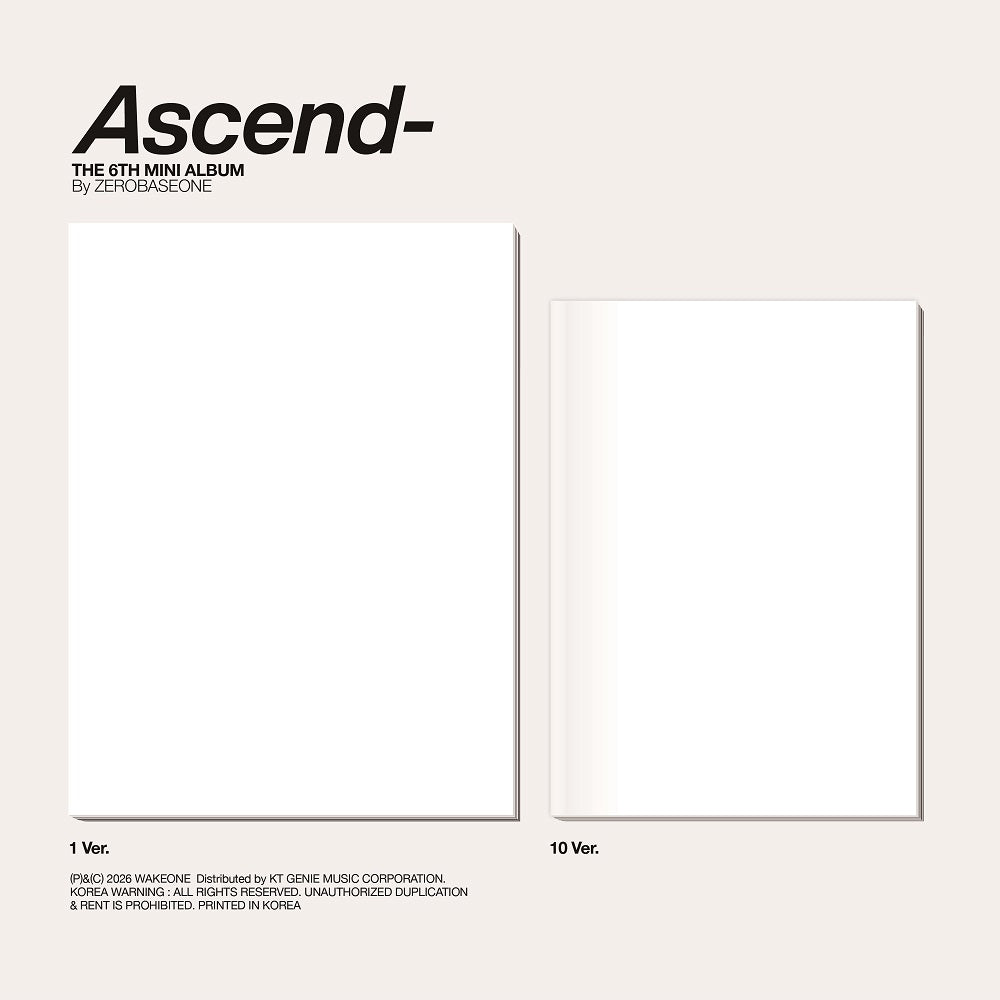 ZEROBASEONE - Ascend- (Photobook ver.) – Kpop Planet Global