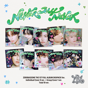 ZEROBASEONE - NEVER SAY NEVER (Digipack ver.) (Discounted Sealed