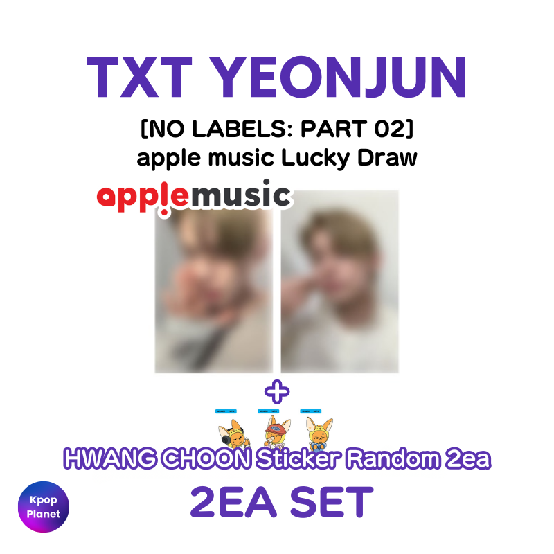 TXT YEONJUN apple music Lucky Draw [ NO LABELS: PART 02 ] – Kpop