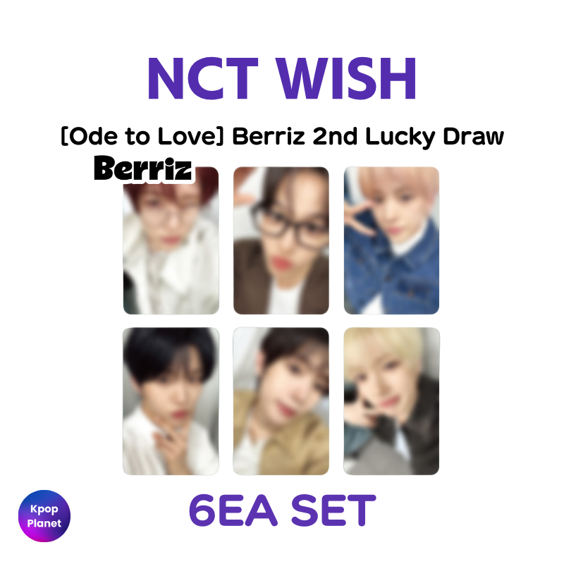 NCT WISH Berriz 2nd Lucky Draw [ Ode to Love ] – Kpop Planet Global