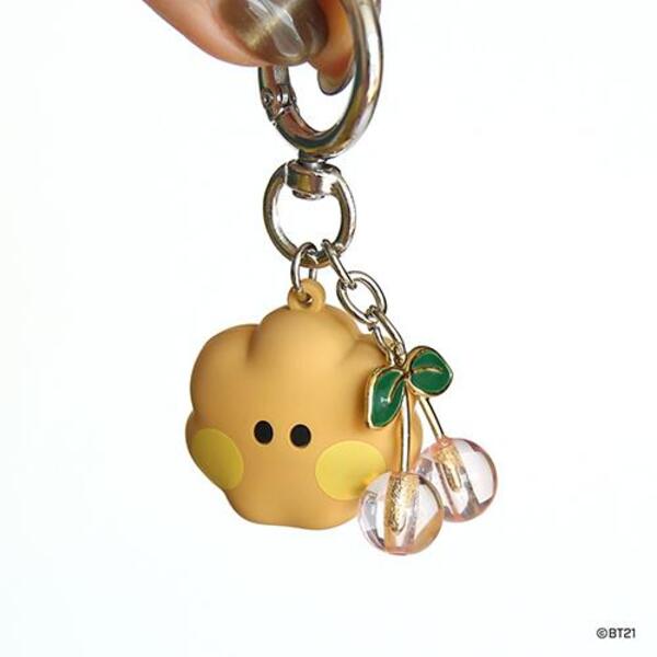 BT21 minini Face Cap Key Ring