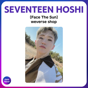 SEVENTEEN HOSHI Photocard [ Face The Sun ] weverse shop – Kpop