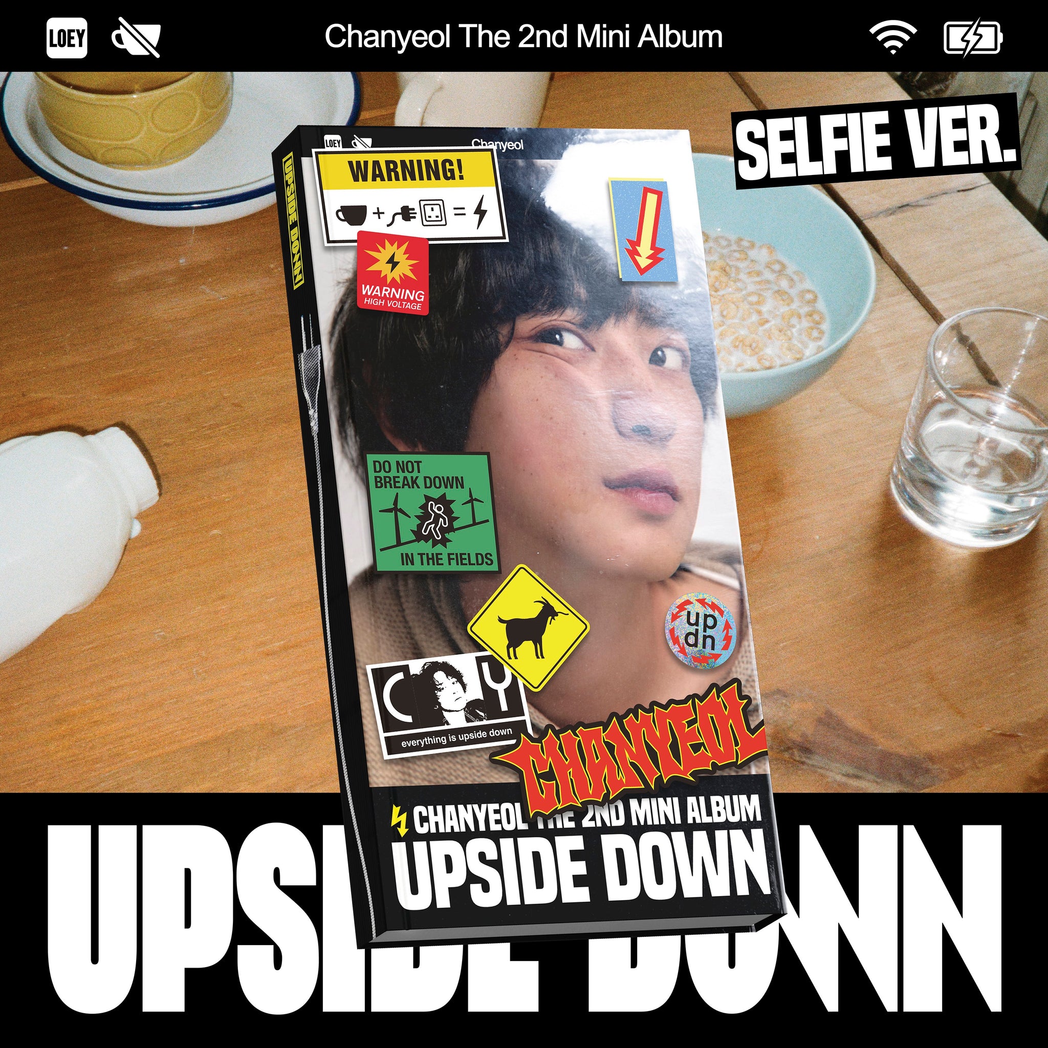 EXO CHANYEOL  -  Upside Down  (Selfie Ver.)