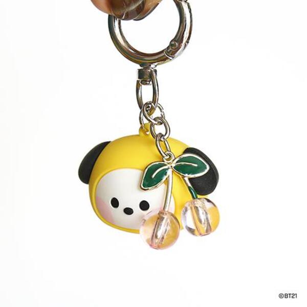 BT21 minini Face Cap Key Ring