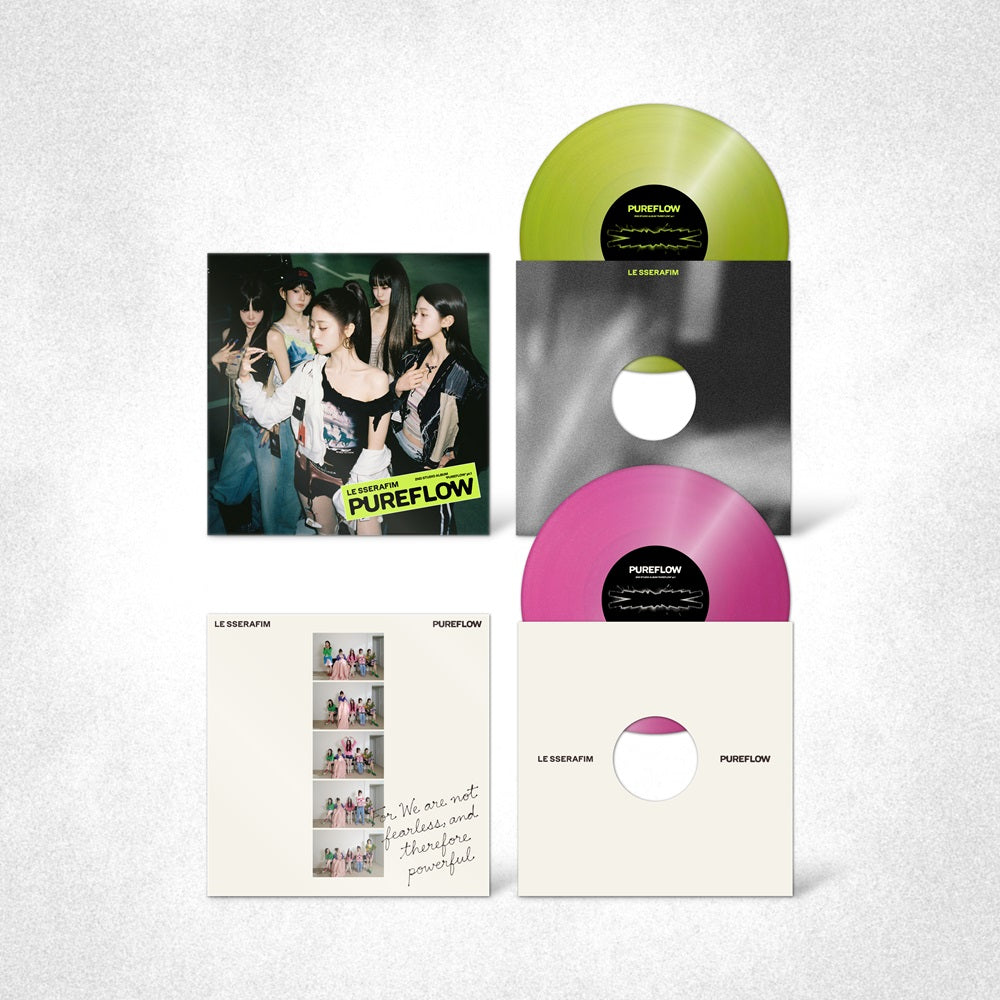 LE SSERAFIM - 'PUREFLOW' pt.1 (Vinyl) – Kpop Planet Global