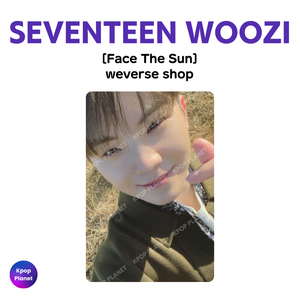 SEVENTEEN WOOZI Photocard [ Face The Sun ] weverse shop – Kpop