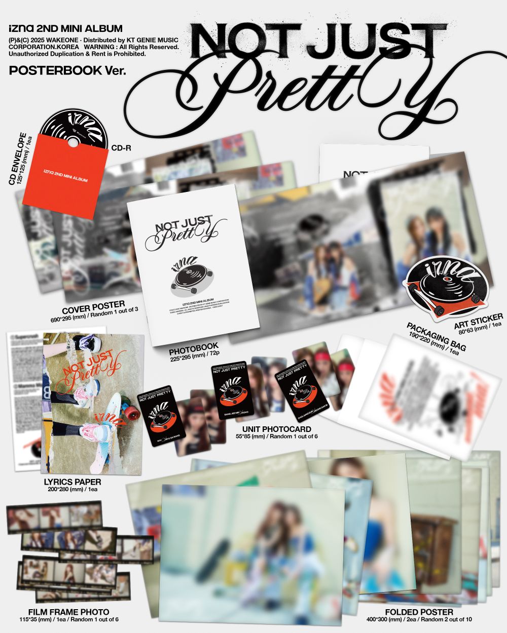 izna - Not Just Pretty (Poster Book ver.)