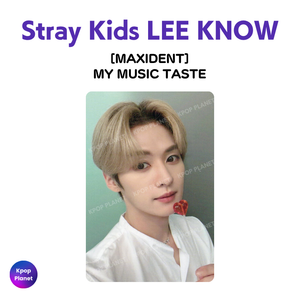 Stray Kids LEE KNOW Photocard [ MAXIDENT ] MY MUSIC TASTE – Kpop