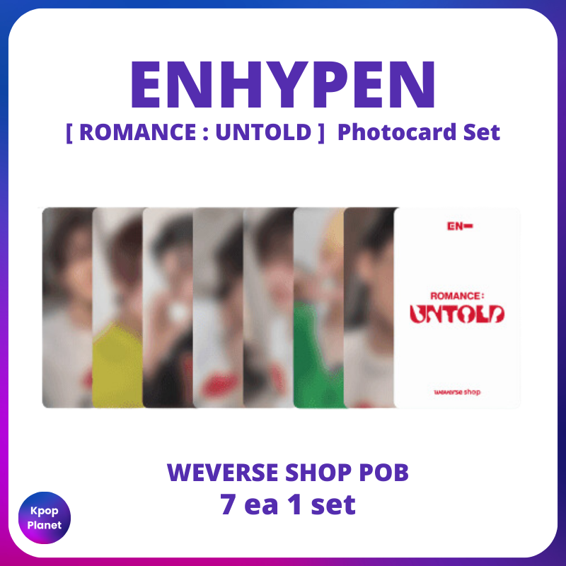 ENHYPEN - ROMANCE : UNTOLD POB Photocard Set