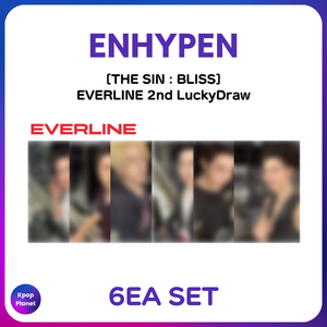 ENHYPEN EVERLINE 2nd LuckyDraw [THE SIN : BLISS] – Kpop Planet Global