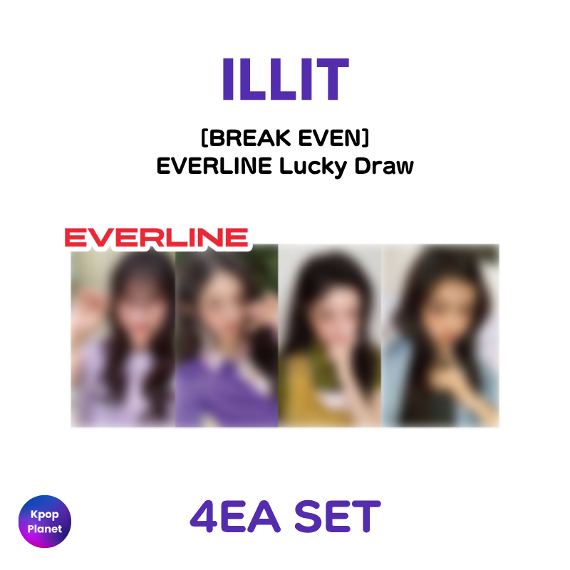 ILLIT EVERLINE Lucky Draw [BREAK EVEN] – Kpop Planet Global