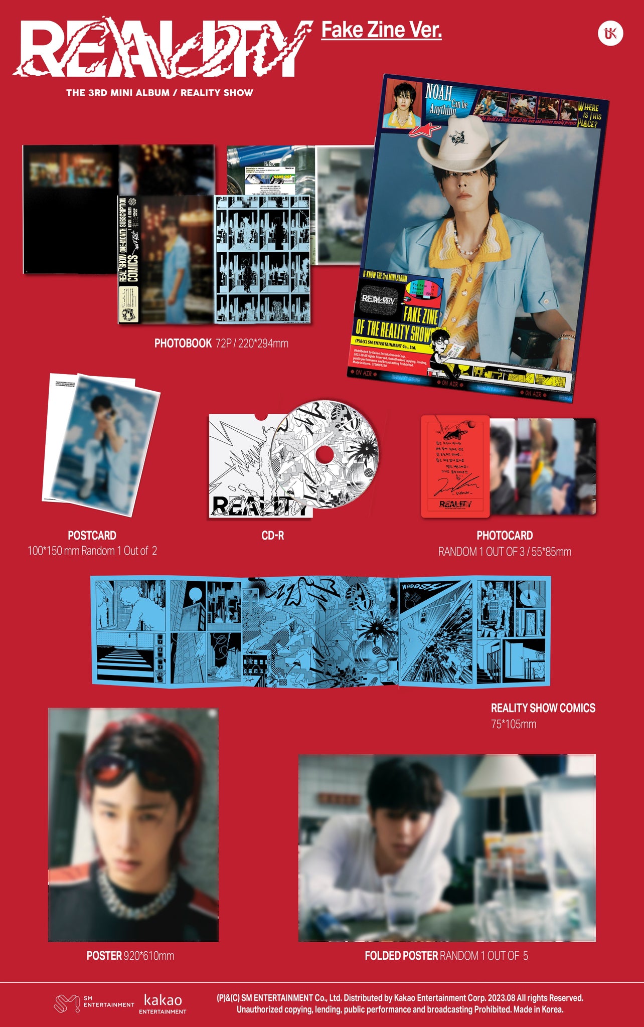 TVXQ! U-KNOW YUNHO – Reality Show (Fake Zine ver.)