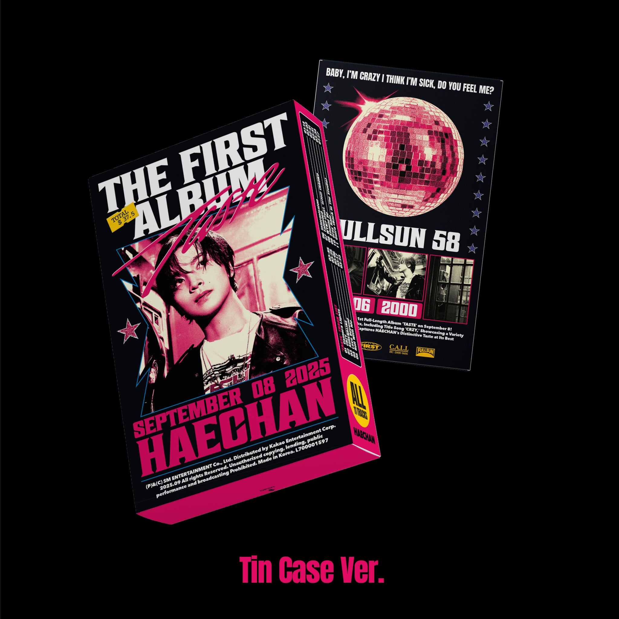 NCT HAECHAN -  TASTE  (Tin Case ver.)