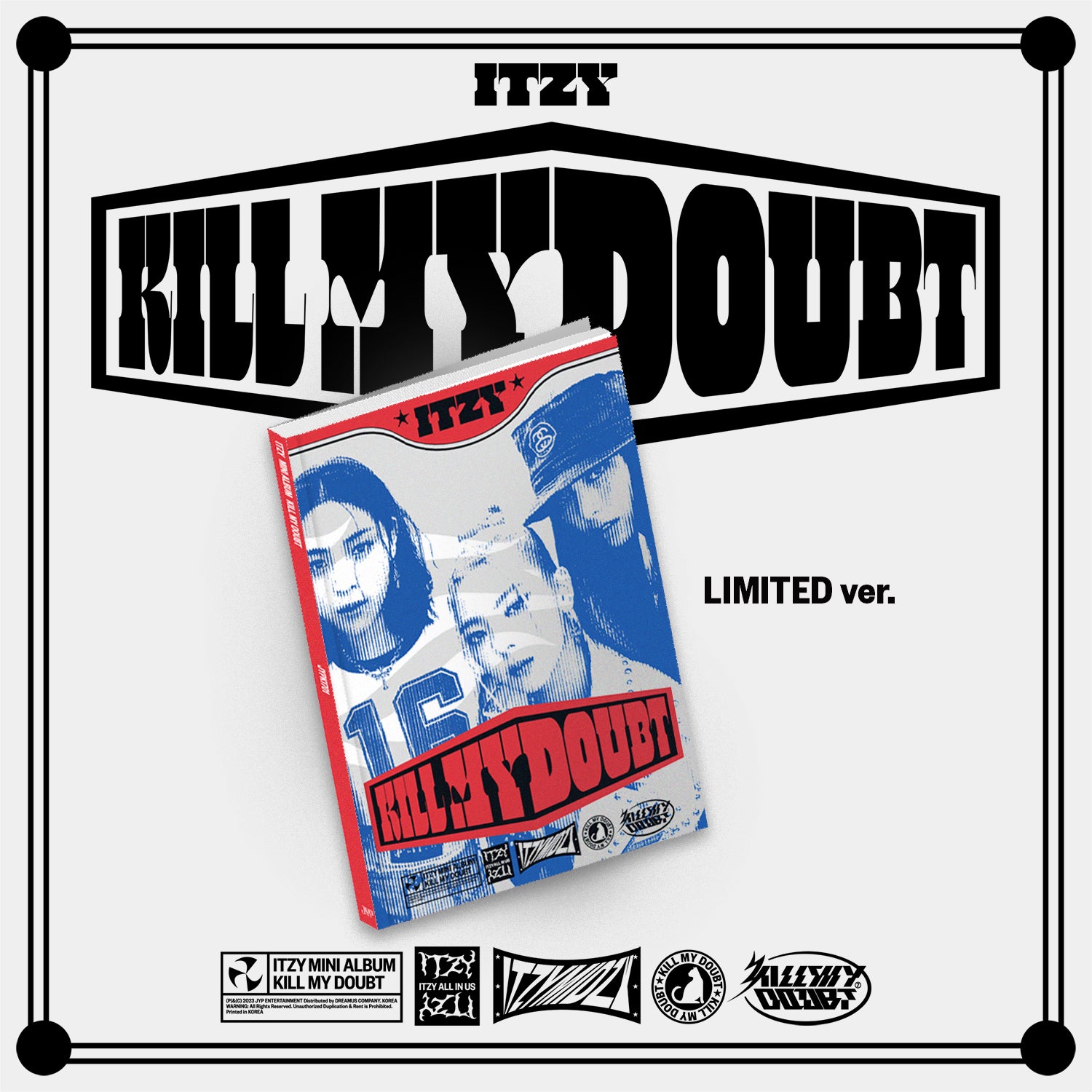 ITZYイェジkill my doubt qoo10 soundwaveラキドロ ITZY - KILL MY DOUBT (Limited Edition) – Kpop Planet Global