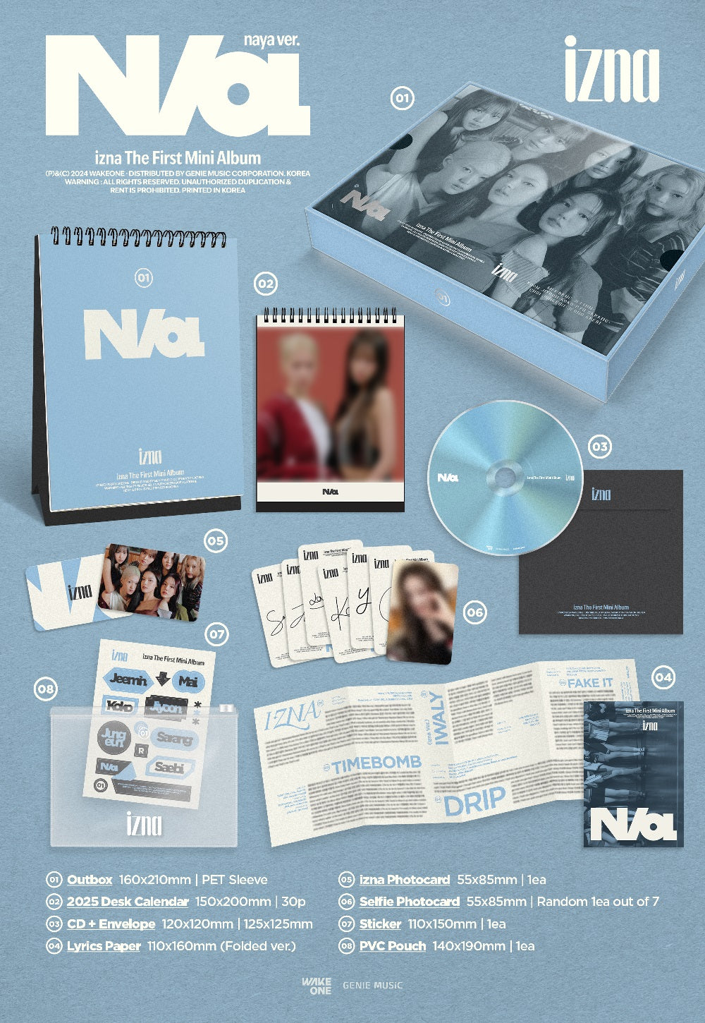 izna - N/a (naya ver. (2025 Calendar ver.))