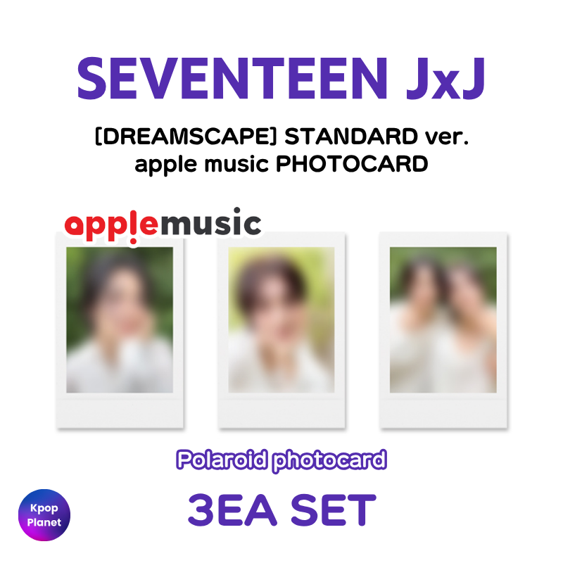 STANDARD ver.] SVT JxJ apple music photocard [DREAMSCAPE] – Kpop