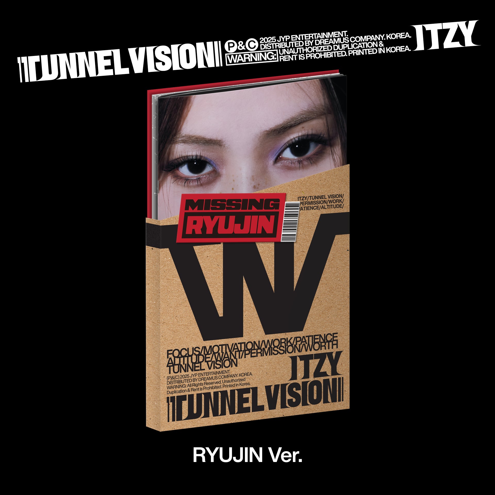 ITZY - TUNNEL VISION (Member ver.) – Kpop Planet Global