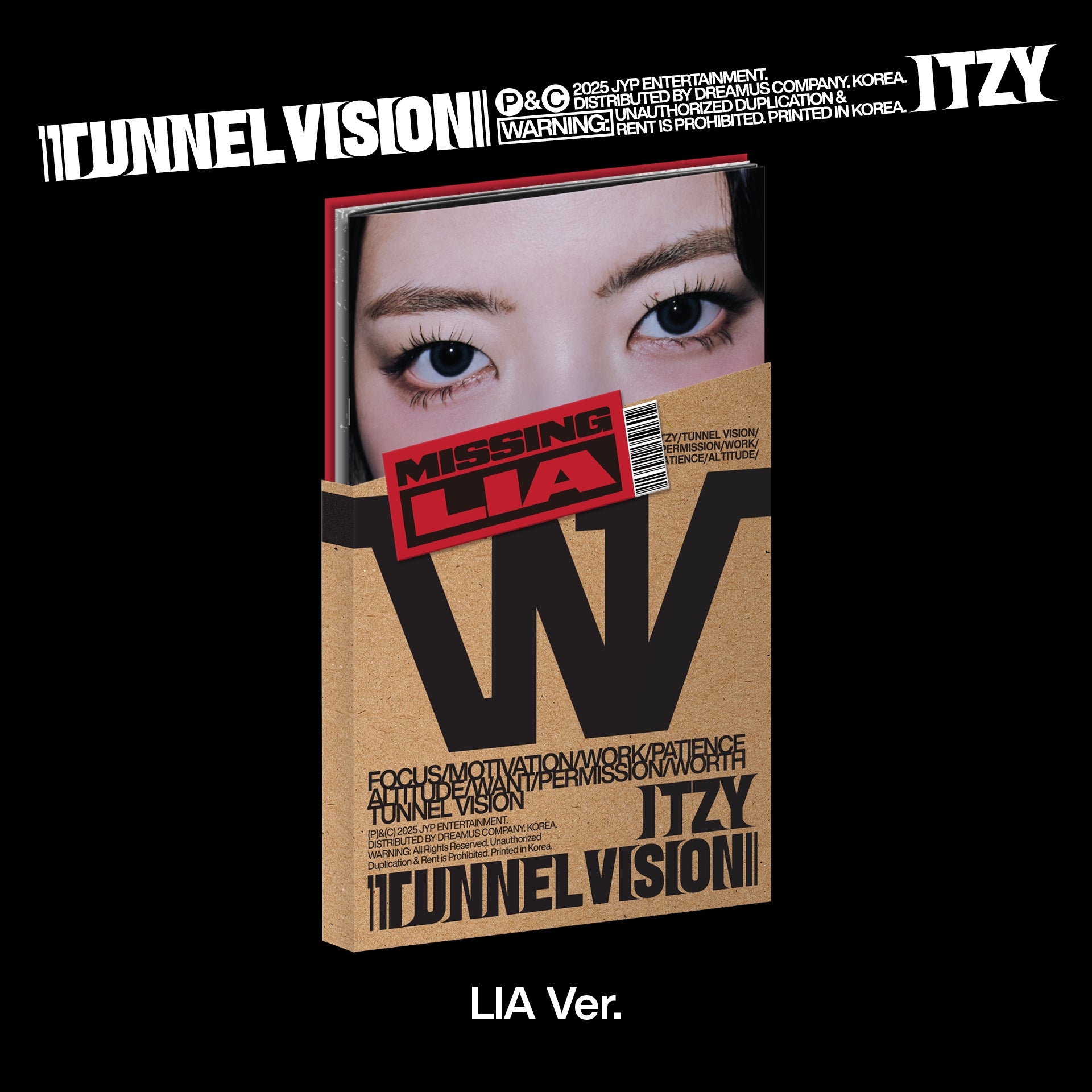 ITZY - TUNNEL VISION (Member ver.) – Kpop Planet Global