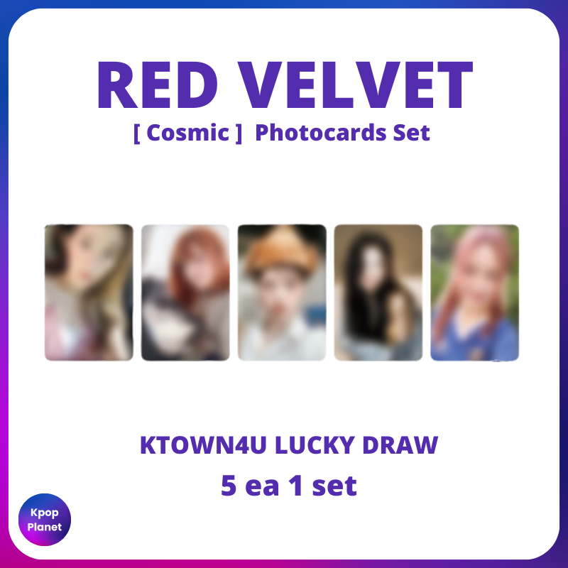 Red Velvet - Cosmic Photocard Set