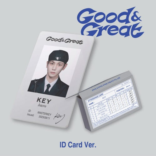 SHINee Key – Good & Great (ID Card ver.)