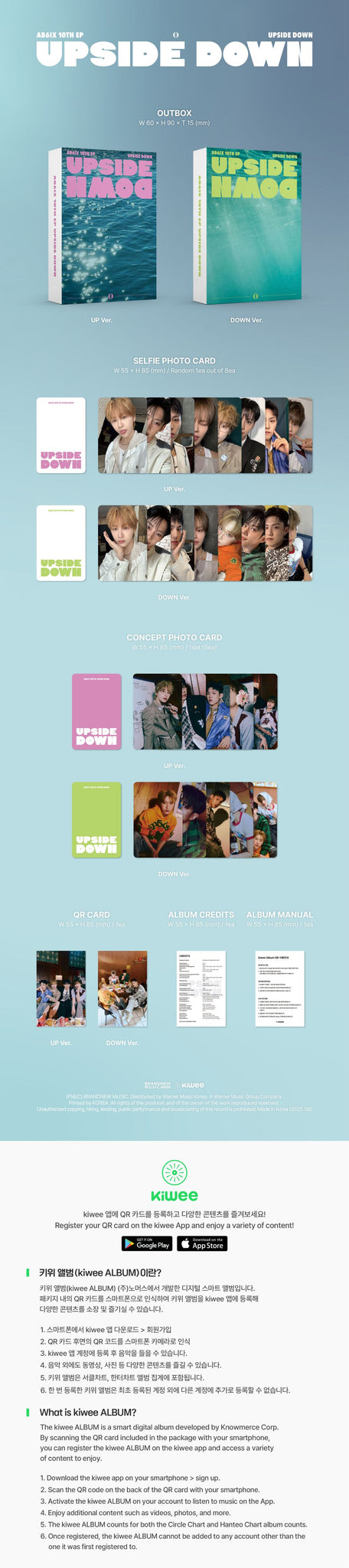 AB6IX -  UPSIDE DOWN  (kiwee Album ver.)