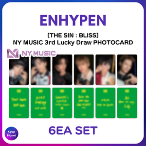ENHYPEN NY MUSIC 3rd LuckyDraw [THE SIN : BLISS] – Kpop Planet Global