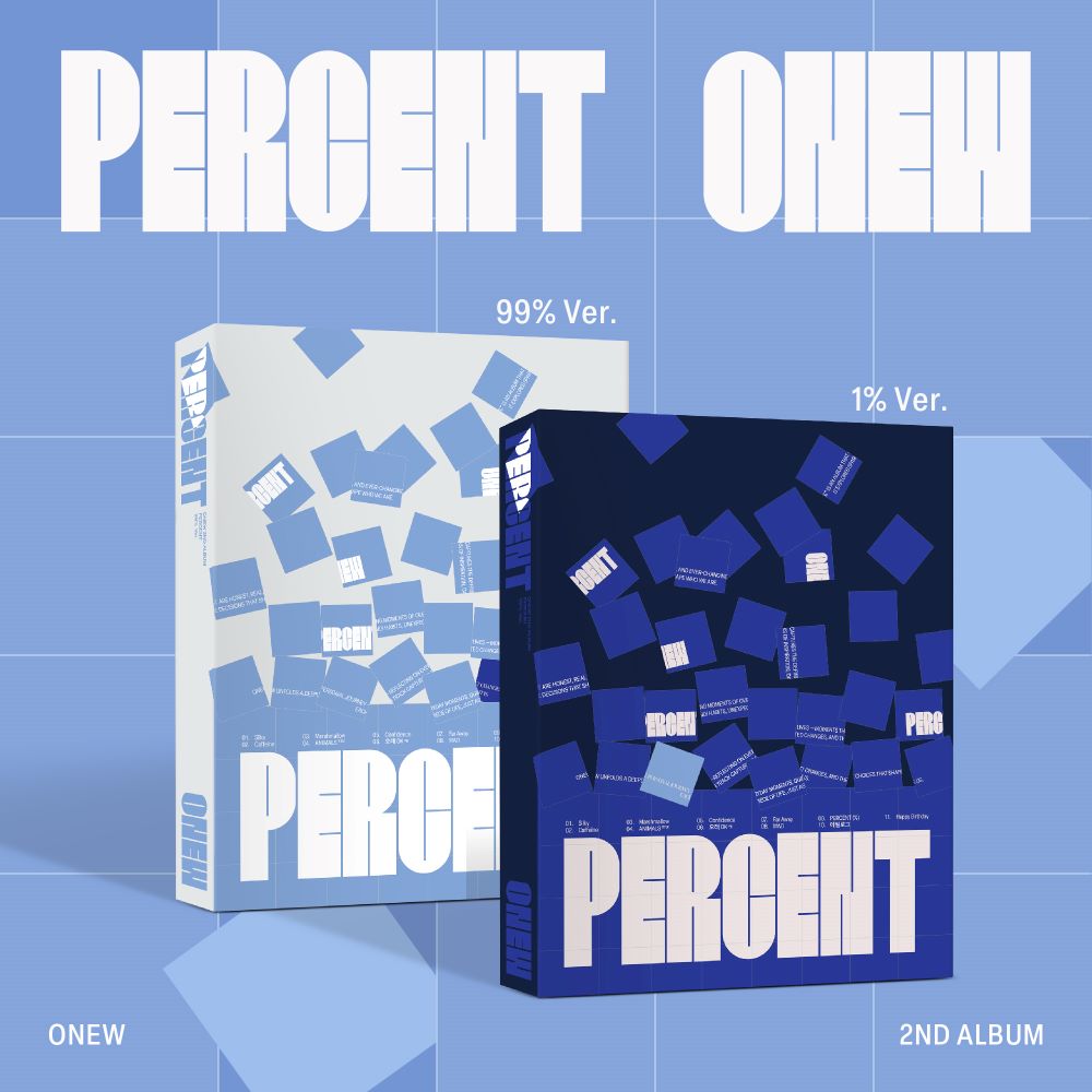 SHINee ONEW THE LIVE PERCENT % サウチェ特典 SHINee ONEW THE LIVE PERCENT % サウチェ特典 ONEW 2ND ALBUM
