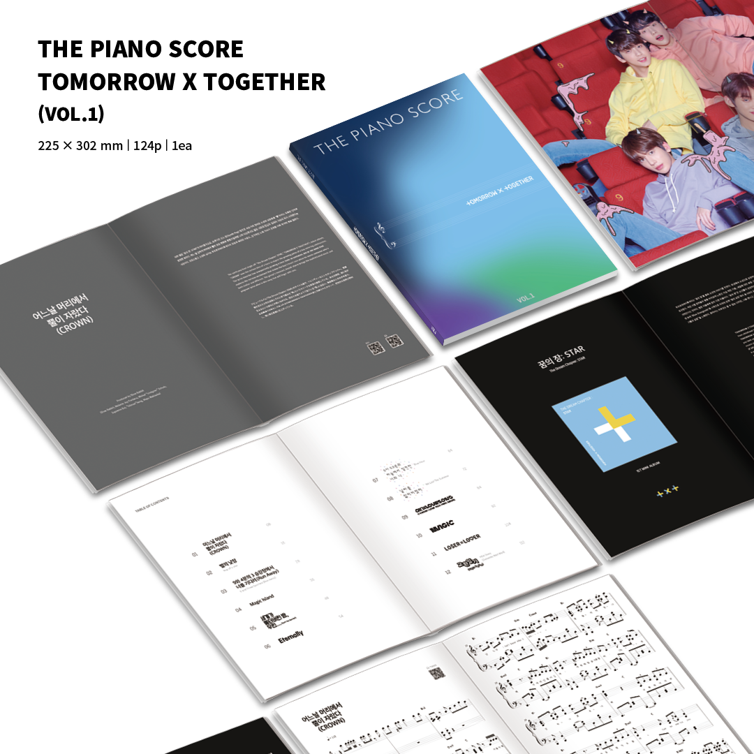 TOMORROW X TOGETHER - THE PIANO SCORE (VOL.1)