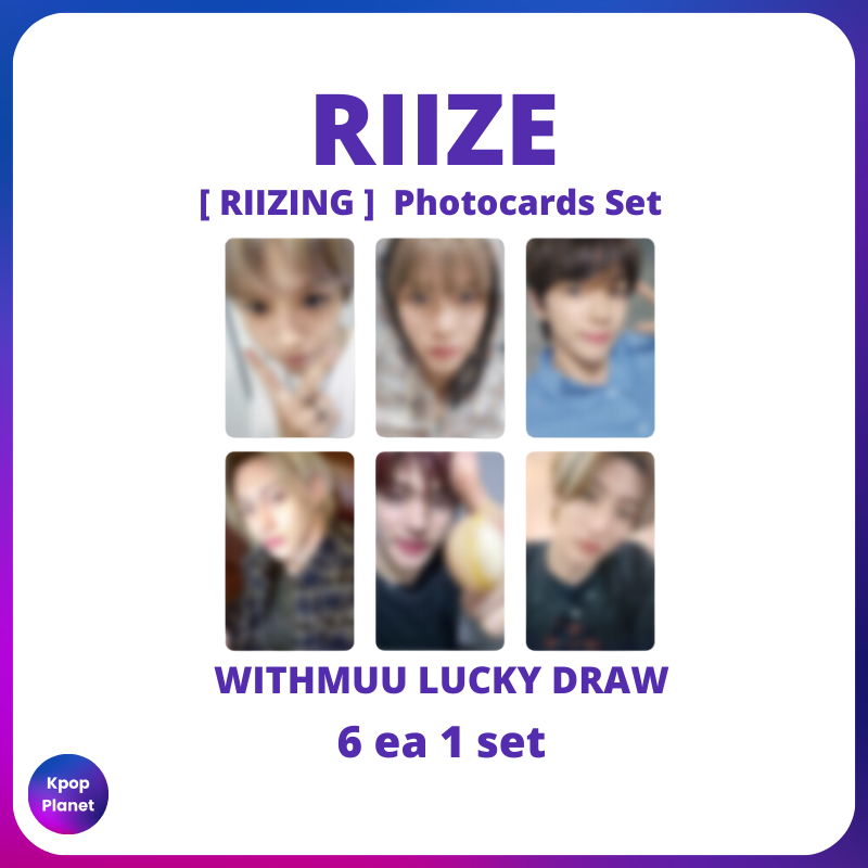 RIIZE - RIIZING Lucky Draw Photocard Set