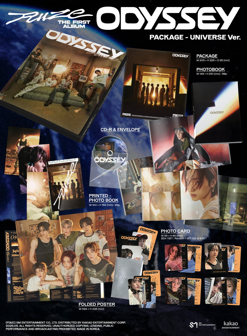 RIIZE - ODYSSEY (PACKAGE ver.)