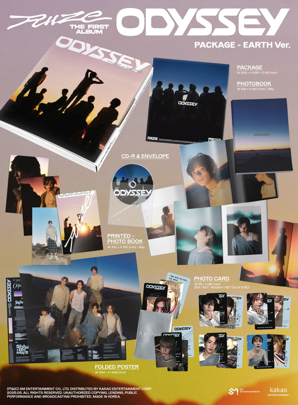 RIIZE - ODYSSEY (PACKAGE ver.)