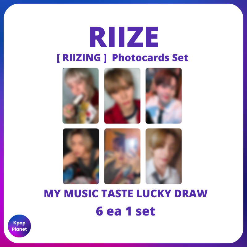 RIIZE - RIIZING Lucky Draw Photocard Set