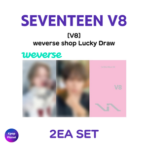 SEVENTEEN V8 weverse shop Lucky Draw [ V8 ] – Kpop Planet Global