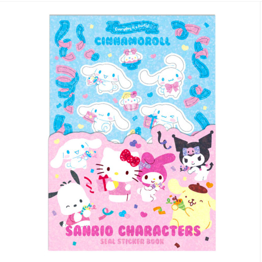 Daewon and Book Sanrio Characters Seal Sticker Book