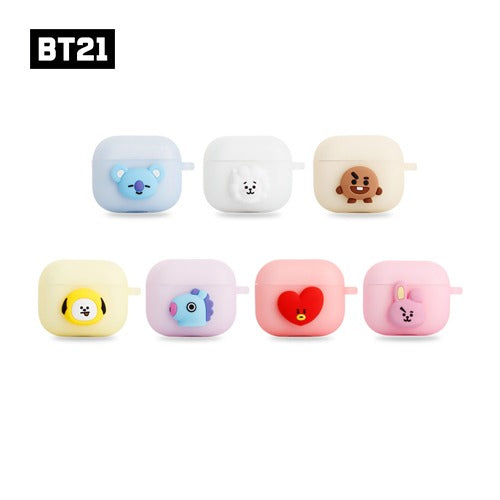 BT21 Jelly Case for AirPods 3