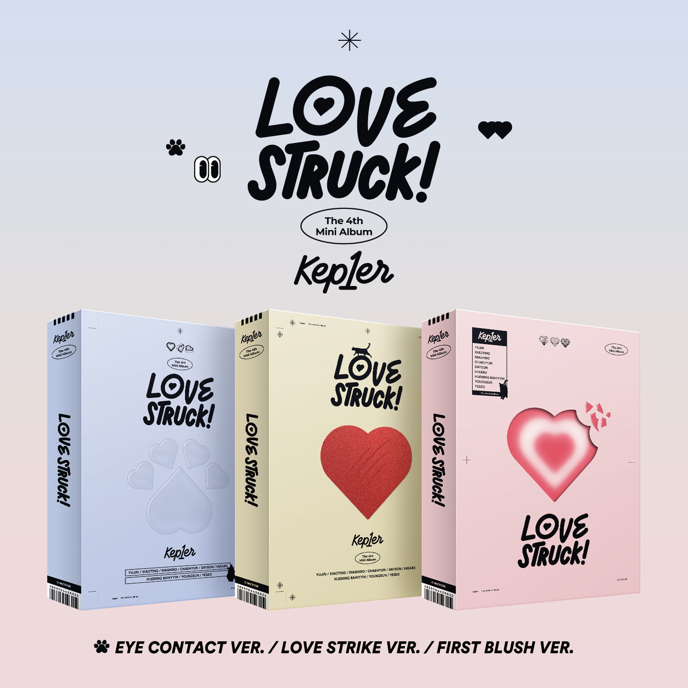 Kep1er LOVE STRUCK! サイン入り Kep1er - LOVESTRUCK! – Kpop Planet Global