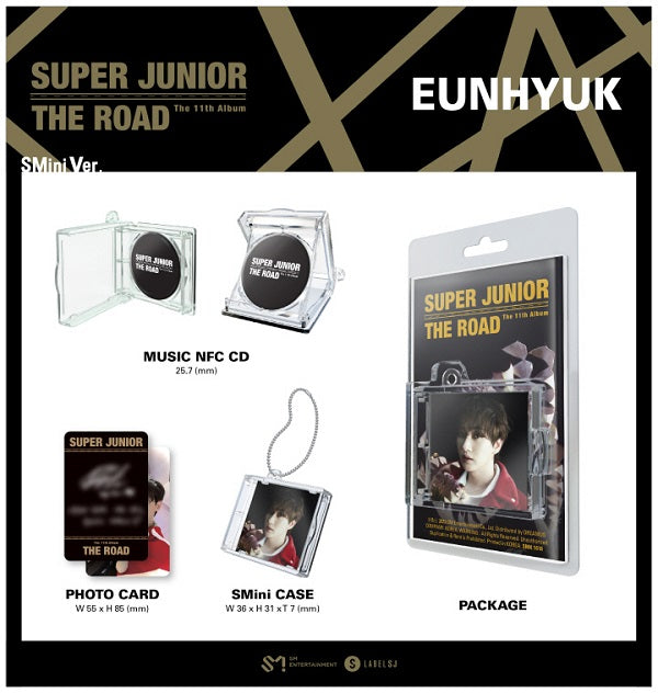SUPER JUNIOR THE 10TH EUNHYUK アルバム Super Junior 10th Album - The Renaissance (Square Style