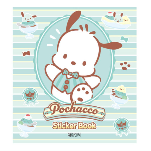 Daewon & Book Sanrio Pochaco Sticker Mini Book